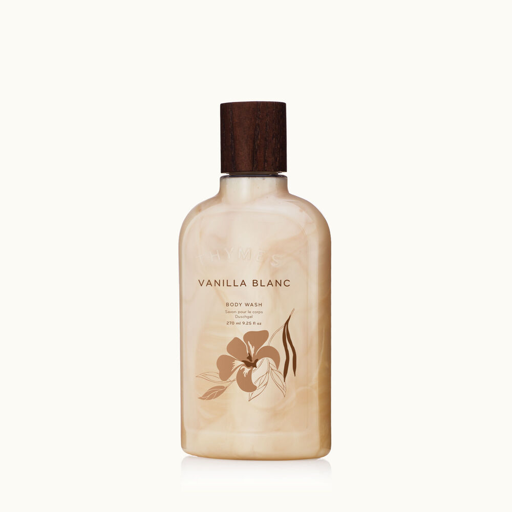 Thymes Vanilla Blanc Body Wash is Sweet and Velvety  image number 0